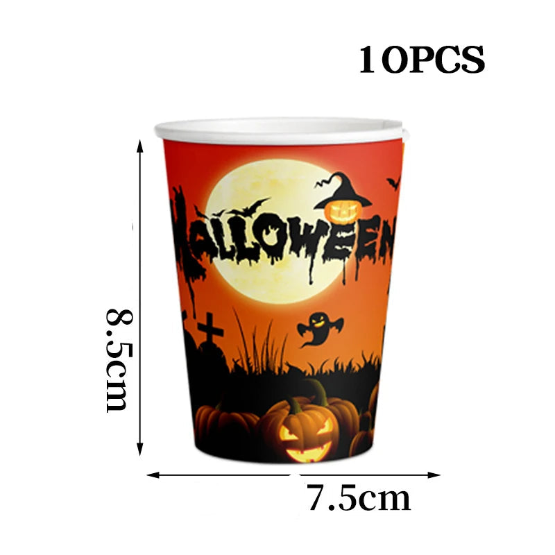 Gobelet en Carton Halloween Jetable Dimension