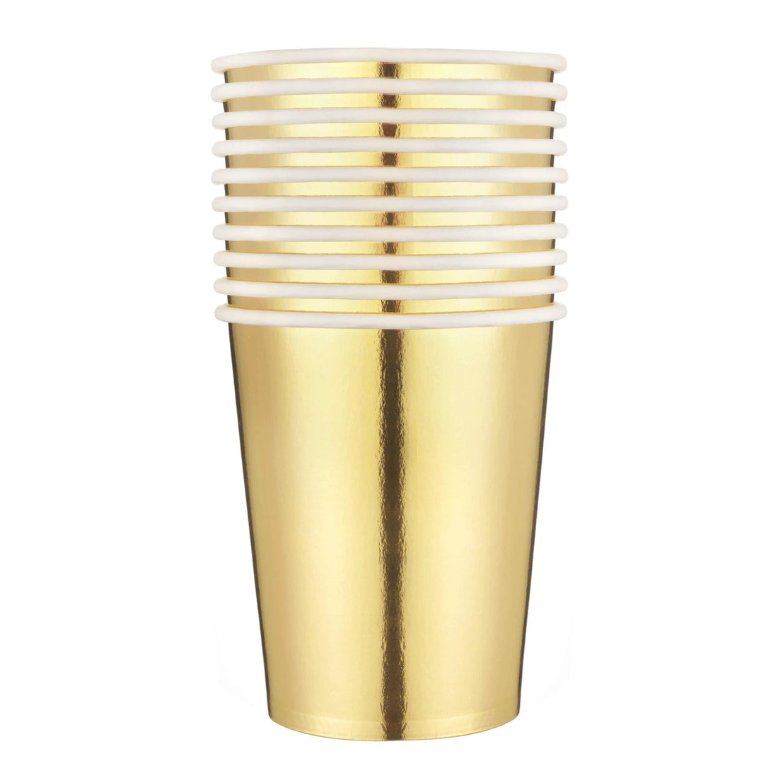 Gobelet en Papier Doré