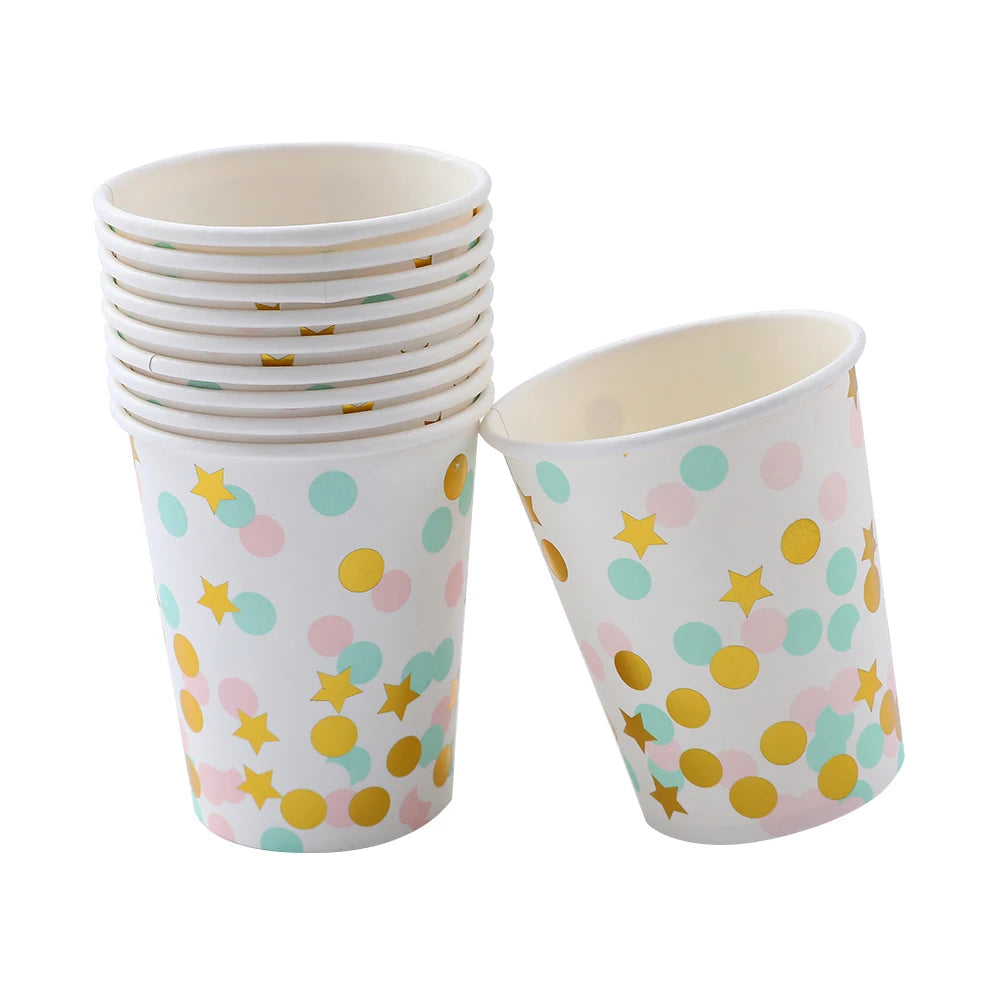 Gobelets Jetables Etoiles Pratique