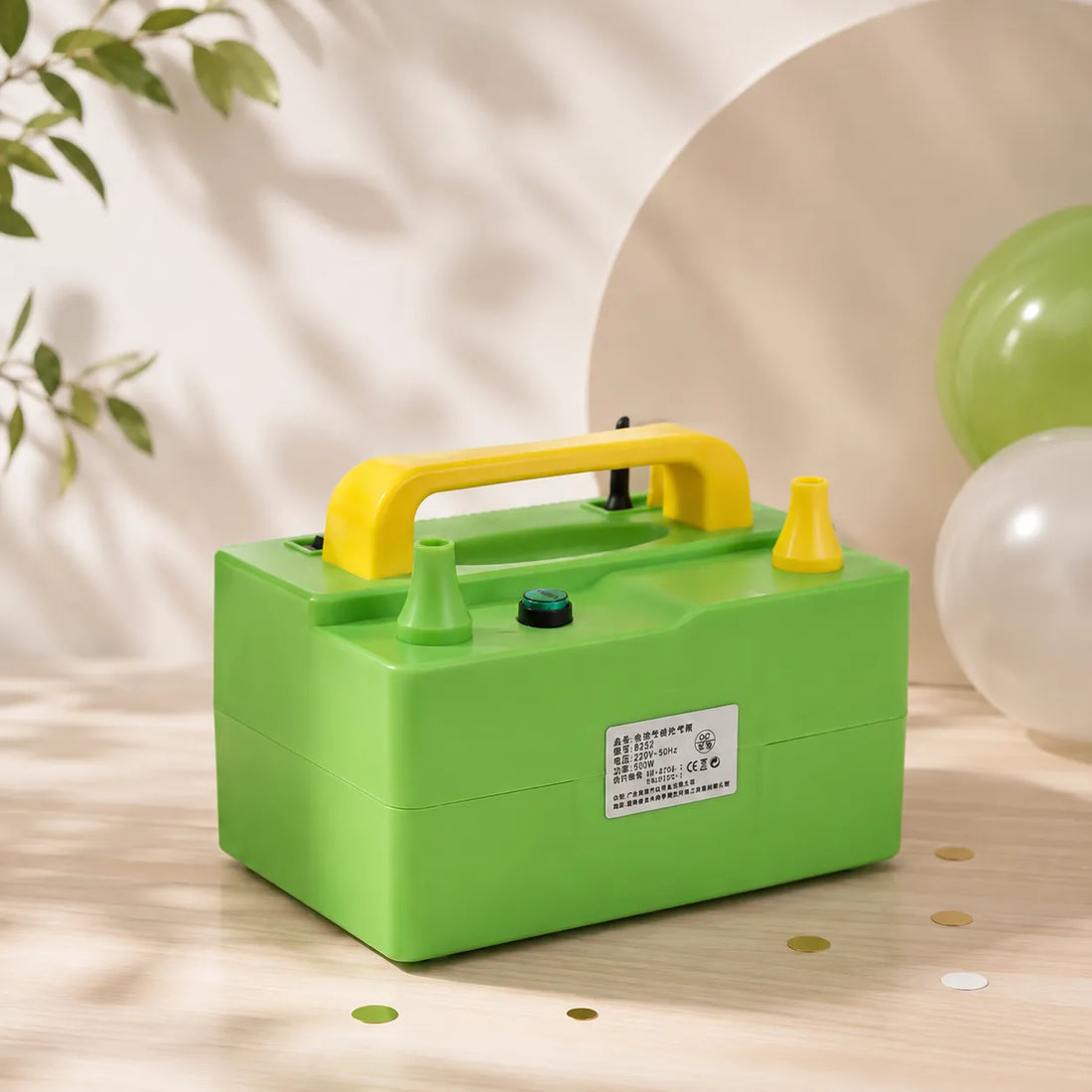 Gonfleur à Ballon Vert