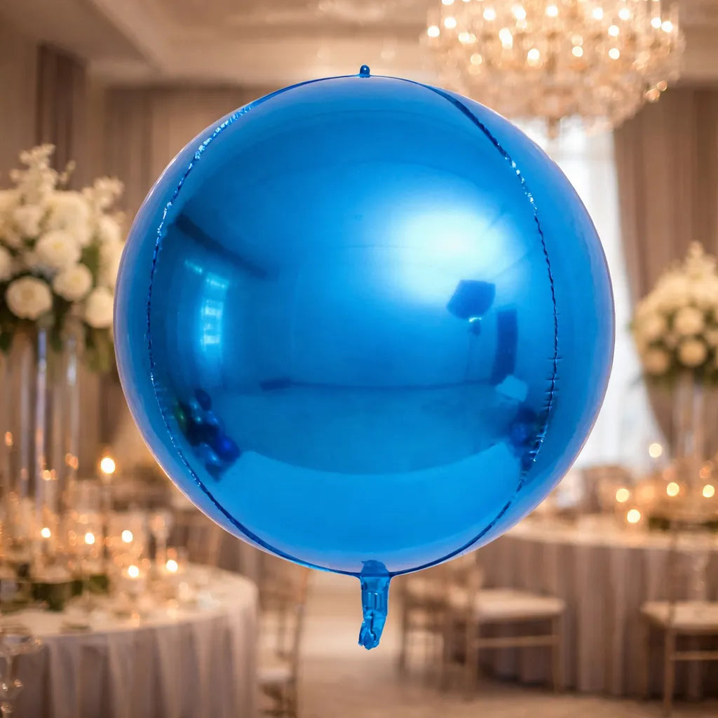 Gros Ballon 4D Bleu Classe