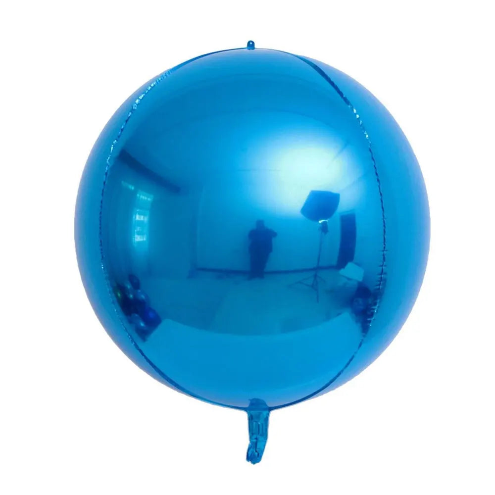Gros Ballon 4D Bleu Unique