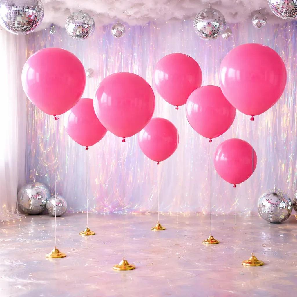 Gros Ballon Rose Vif