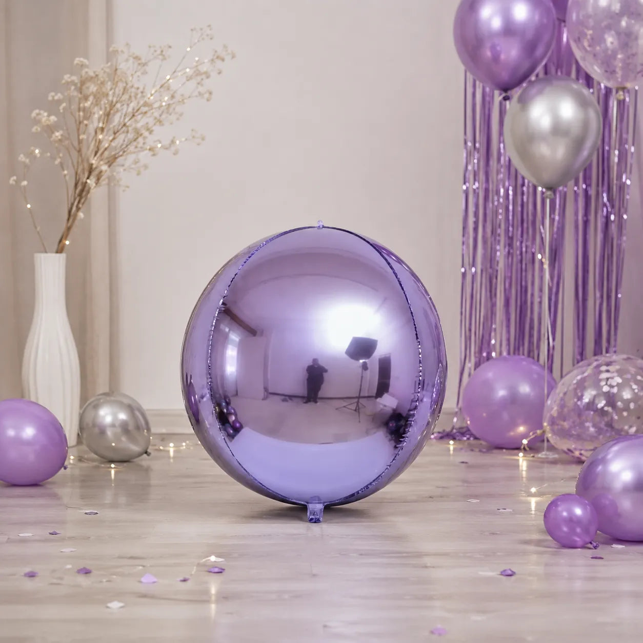 Gros Ballon Violet 4D Unique