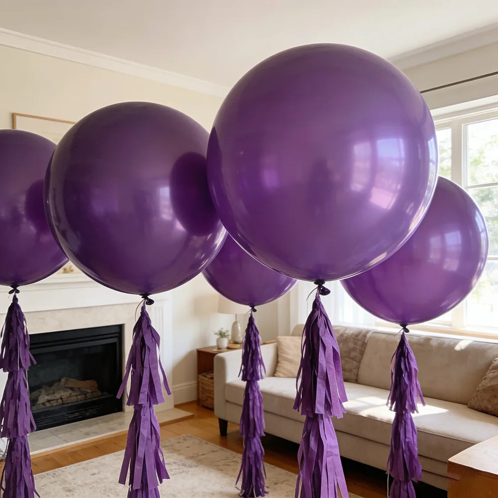 Gros Ballon Violet en Latex