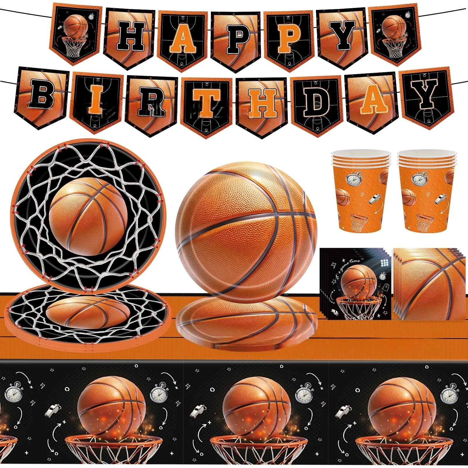 Guirlande Anniversaire Basketball