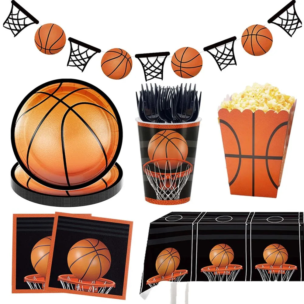 Guirlande Anniversaire Basketball long