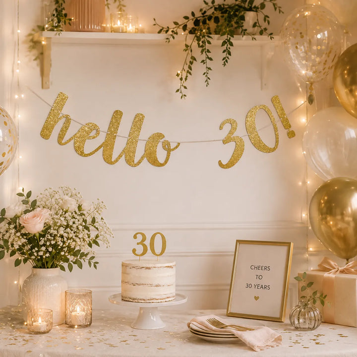Guirlande Anniversaire Hello 30 classe