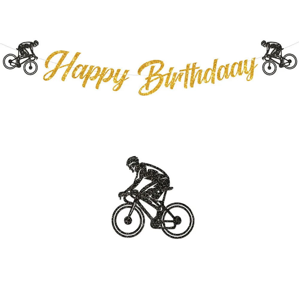 Guirlande Anniversaire Thème Cyclisme