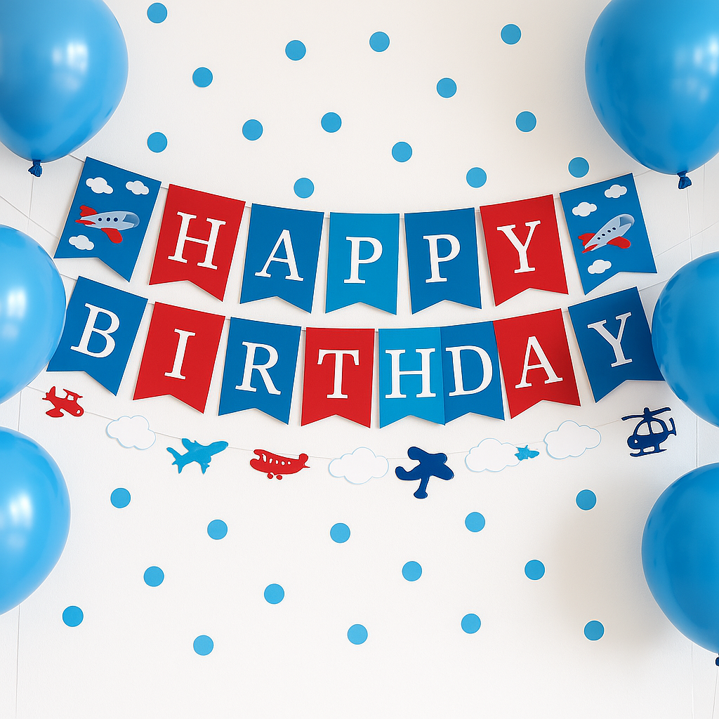 Guirlande Anniversaire Voyage
