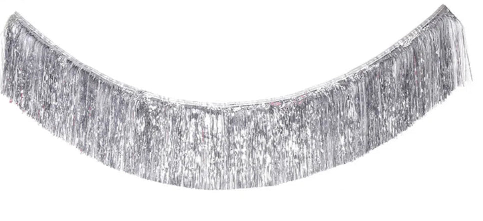 Guirlande Argenté Franges Design