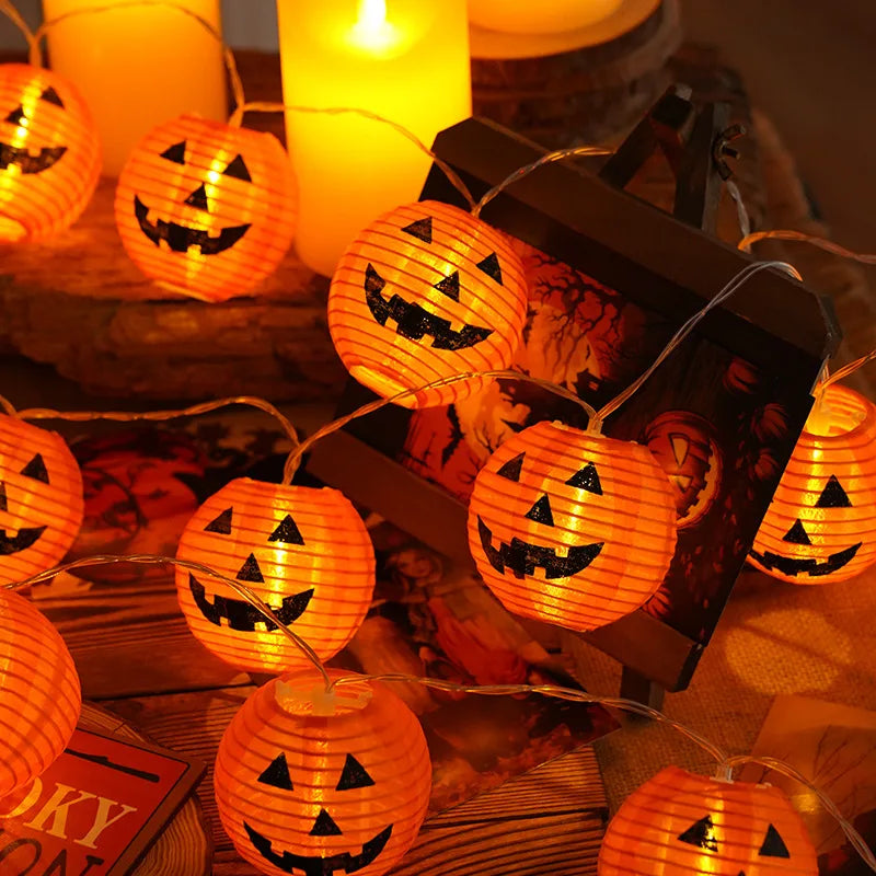 Guirlande Citrouille LED