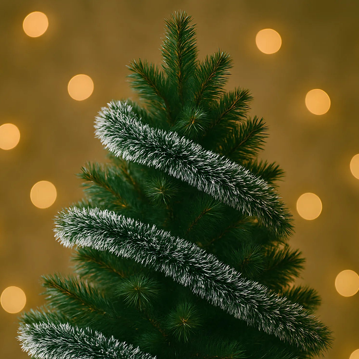 Guirlande Décorative Enneigée