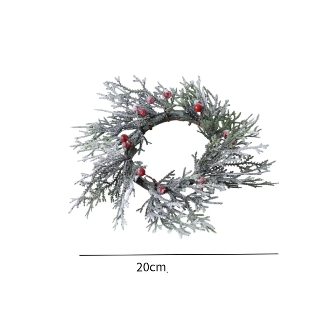 Guirlande Enneigée de Bougies Design