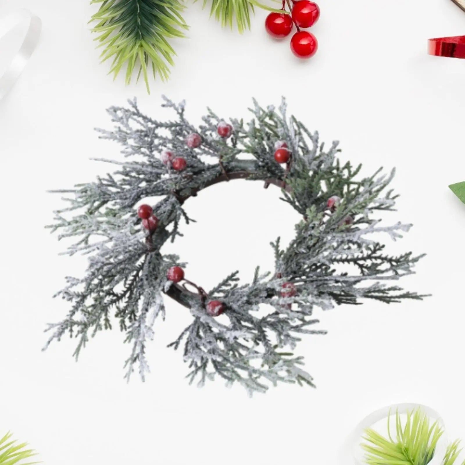 Guirlande Enneigée de Bougies Unique