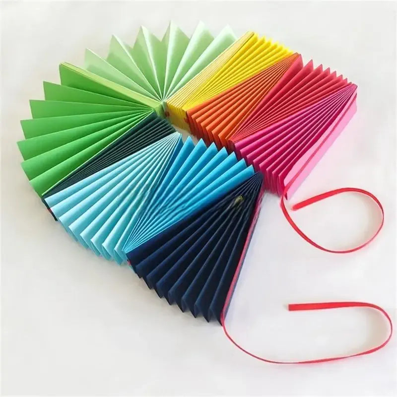 Guirlande Eventails Multicolores en Papier Design