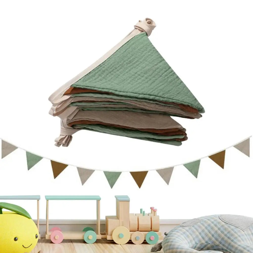 Guirlande à Fanions en Tissu tendance