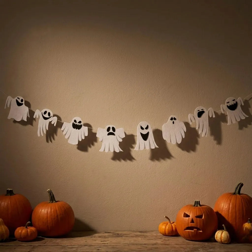 Guirlande Halloween Fantômes Unique