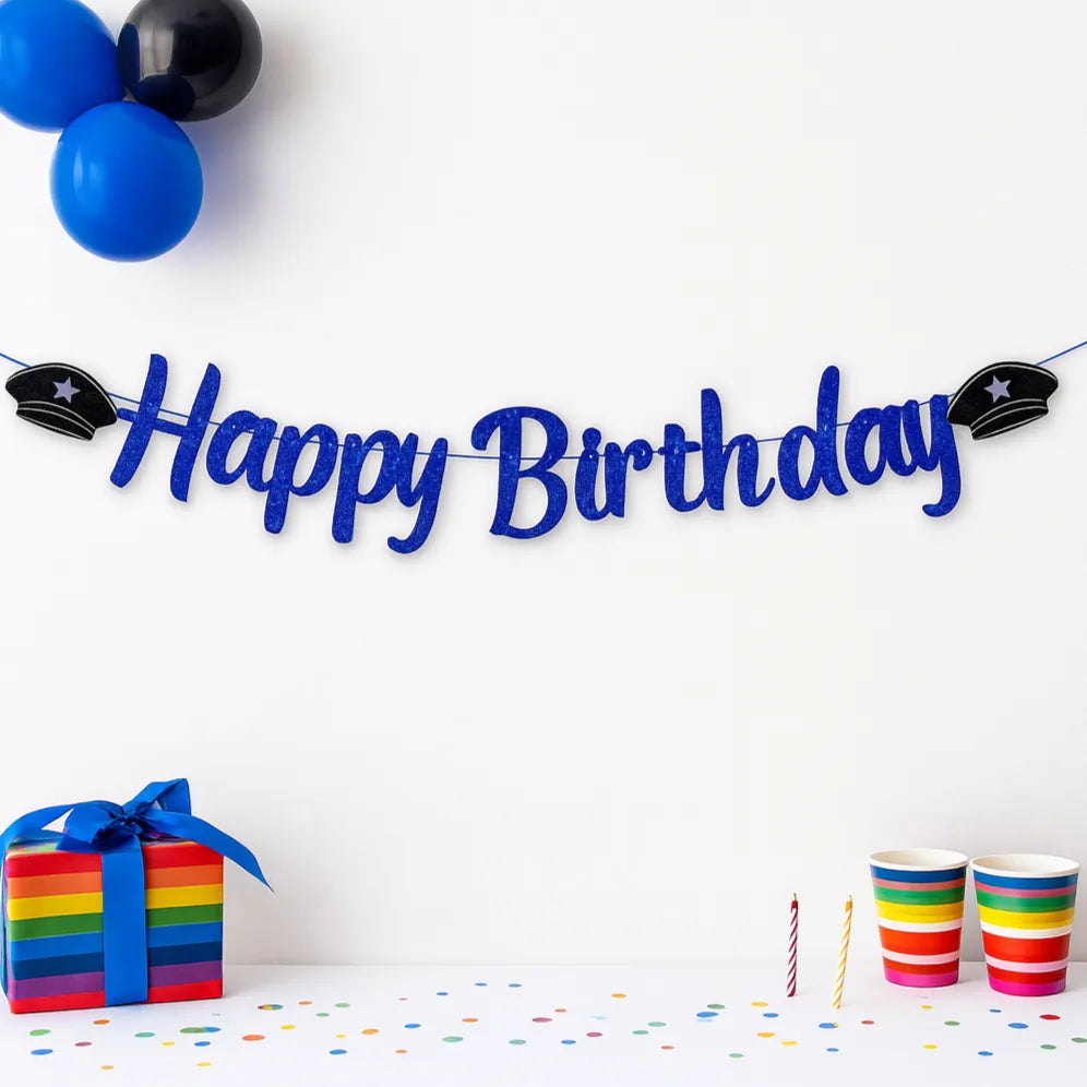 Guirlande Déco Police