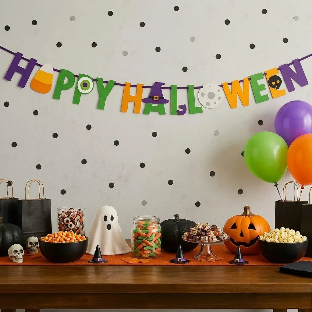 Guirlande Happy Halloween Design Unique