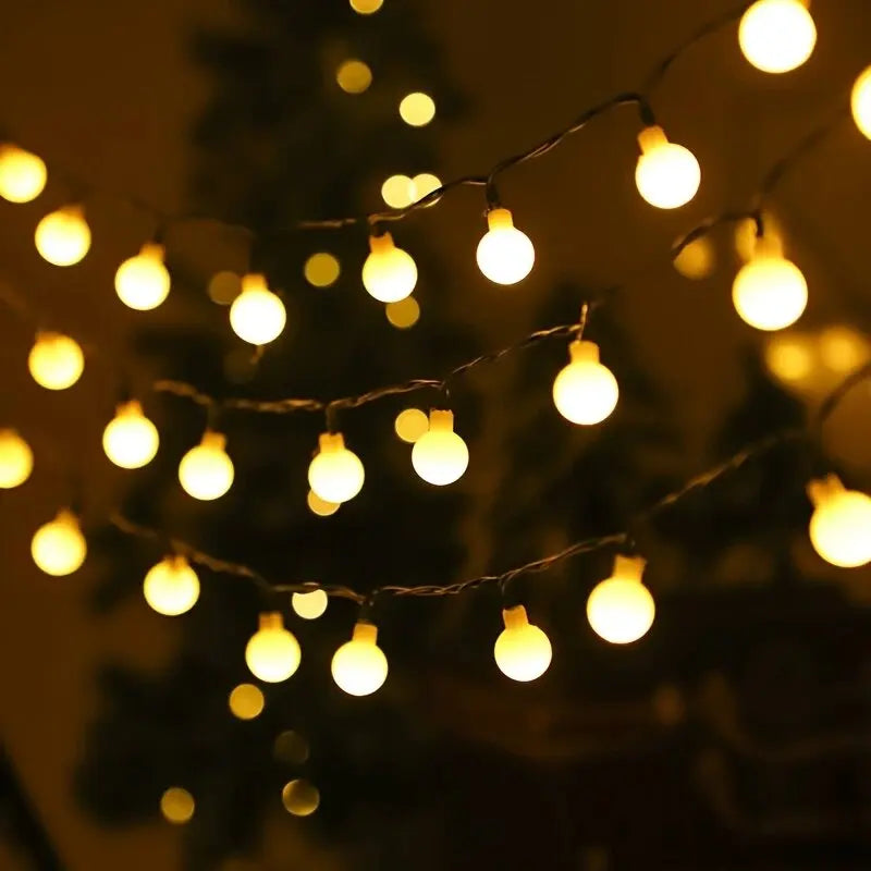 Guirlande LED Solaire Blanc Chaud chic