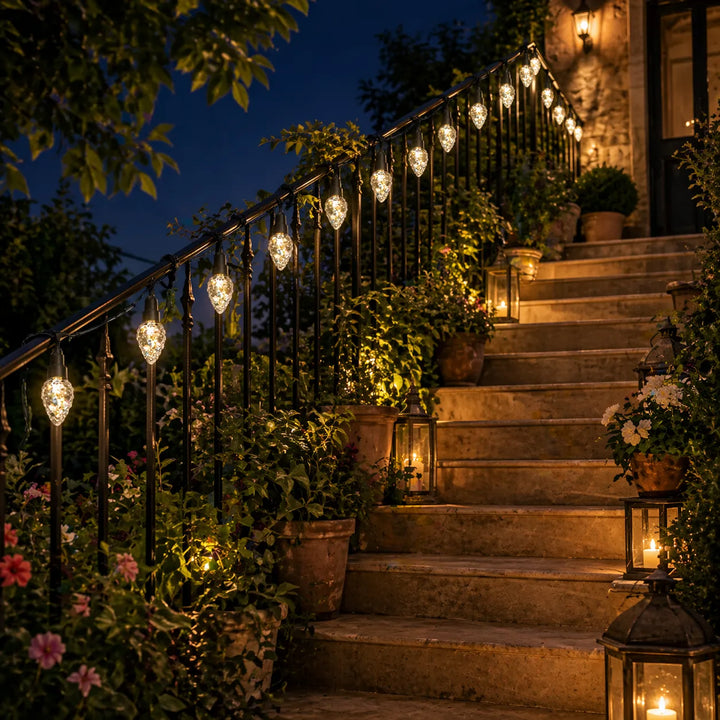 Guirlande LED solaire Extérieur