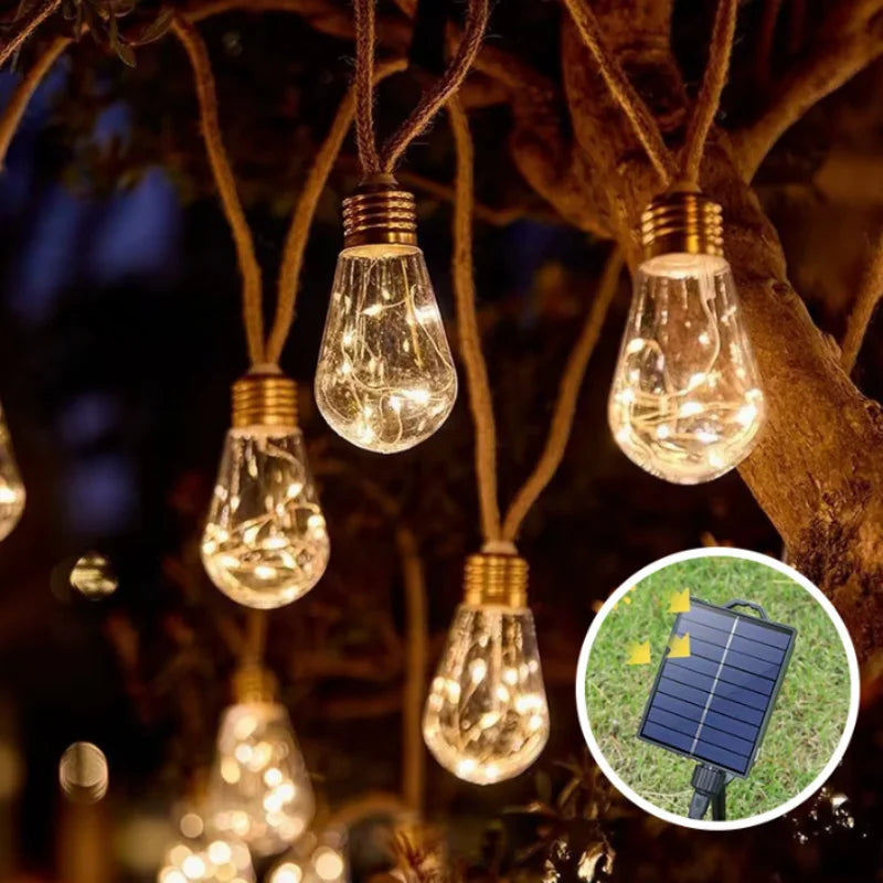 Guirlande Lumineuse Ampoules Design Authentique