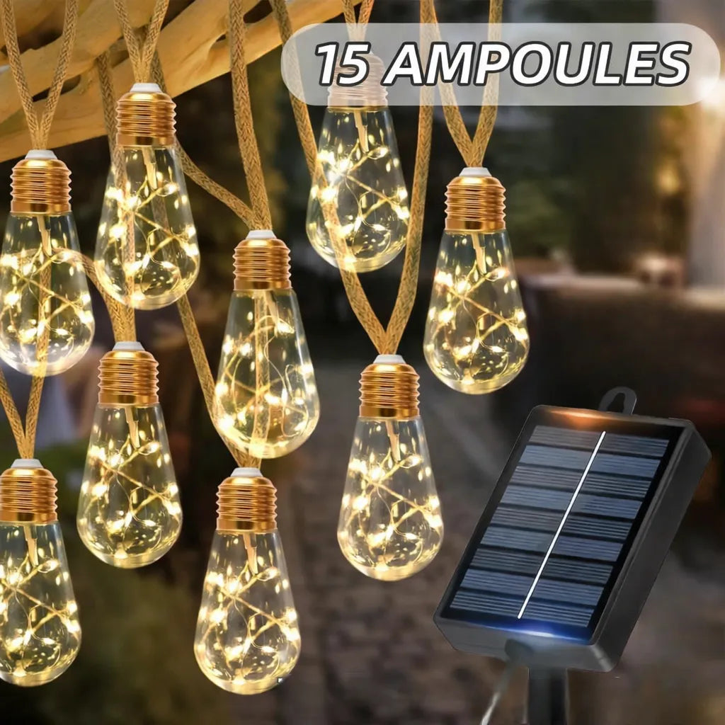 Guirlande Lumineuse Ampoules Design Harmonieux