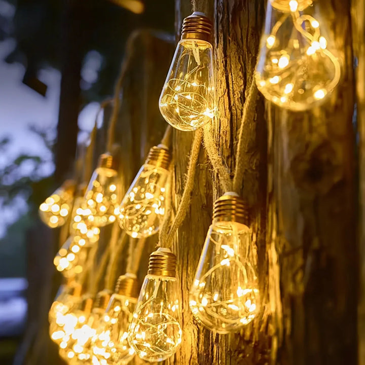 Guirlande Lumineuse Ampoules Design Minimaliste