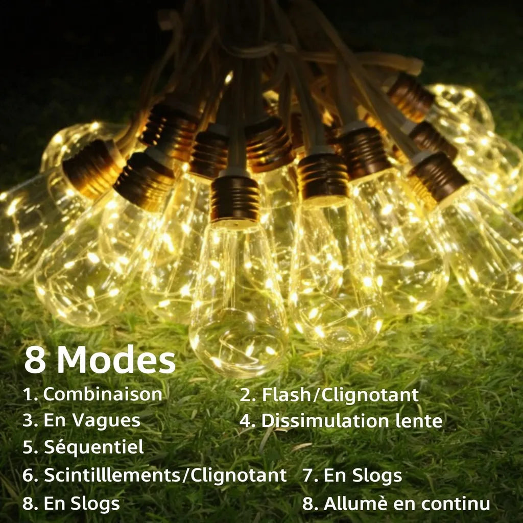 Guirlande Lumineuse Ampoules Design Moderne