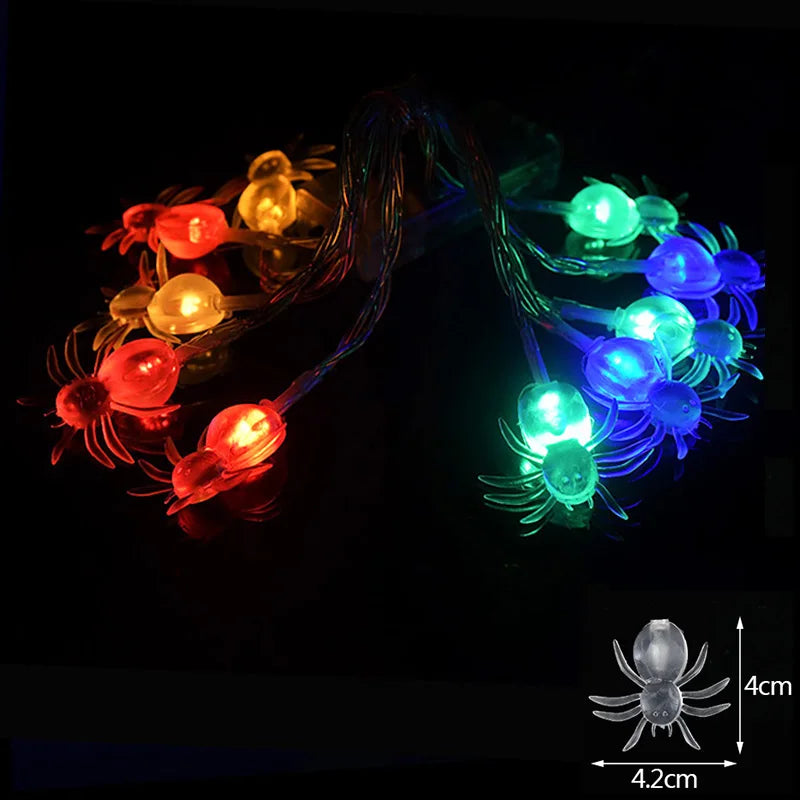 Guirlande Lumineuse Araignées