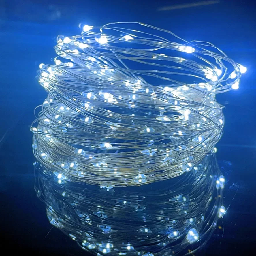 Guirlande Lumineuse Blanche Sapin