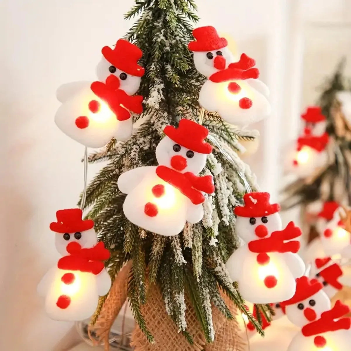 Guirlande Lumineuse Bonhomme De Neige tendance