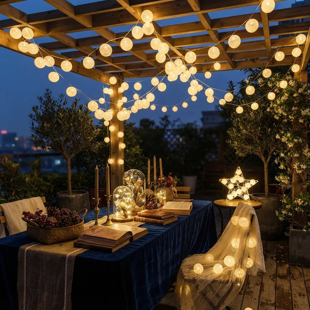 Guirlande Lumineuse Chaleureuse Minimaliste