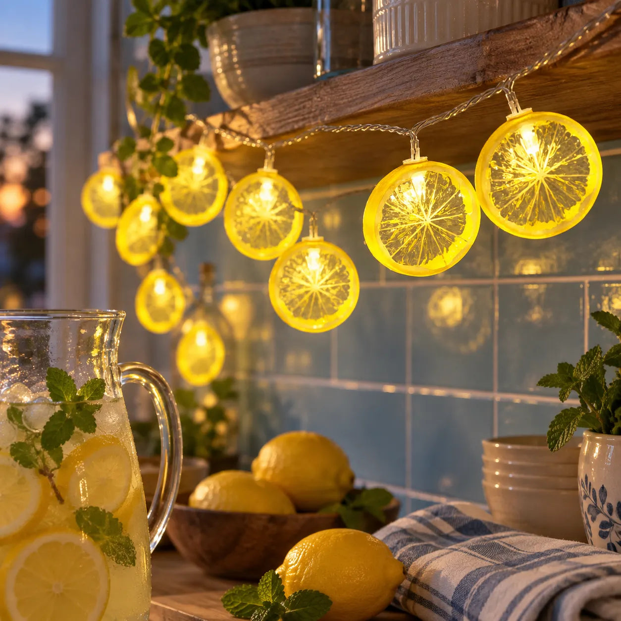 Guirlande Lumineuse Citron Jolie