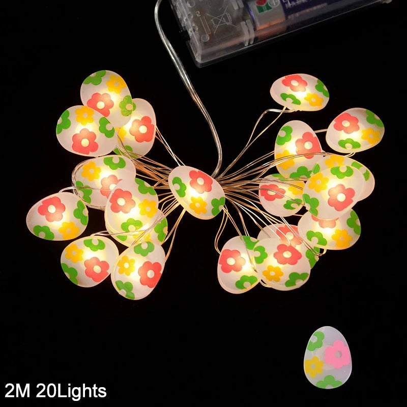 Guirlande Lumineuse Déco Pâques mignon