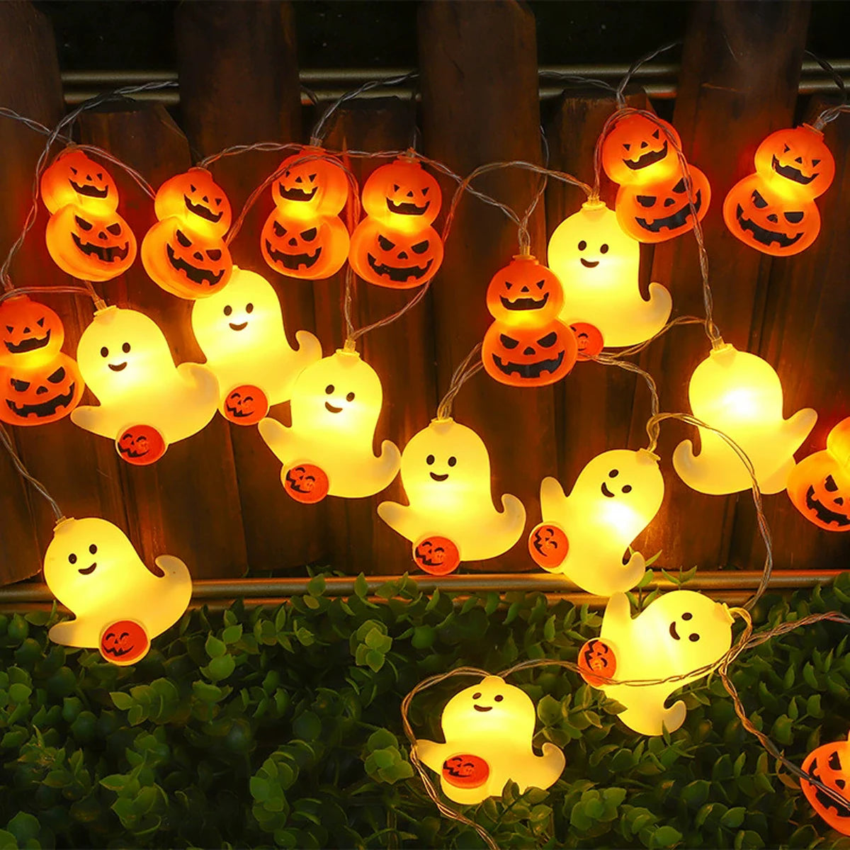 Guirlande Lumineuse Fantôme Halloween Design