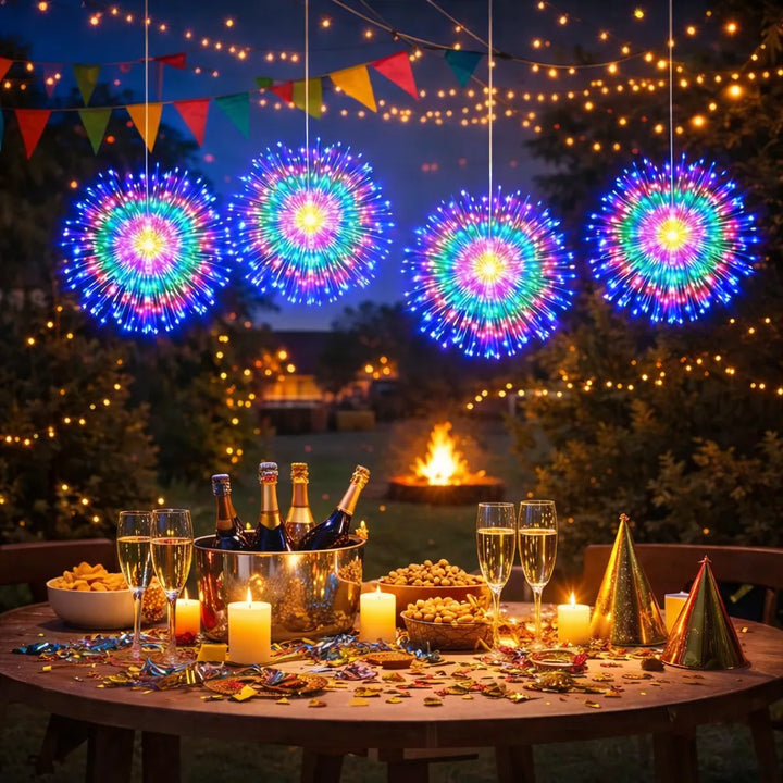 Guirlande Lumineuse Feu d’Artifice Multicolore