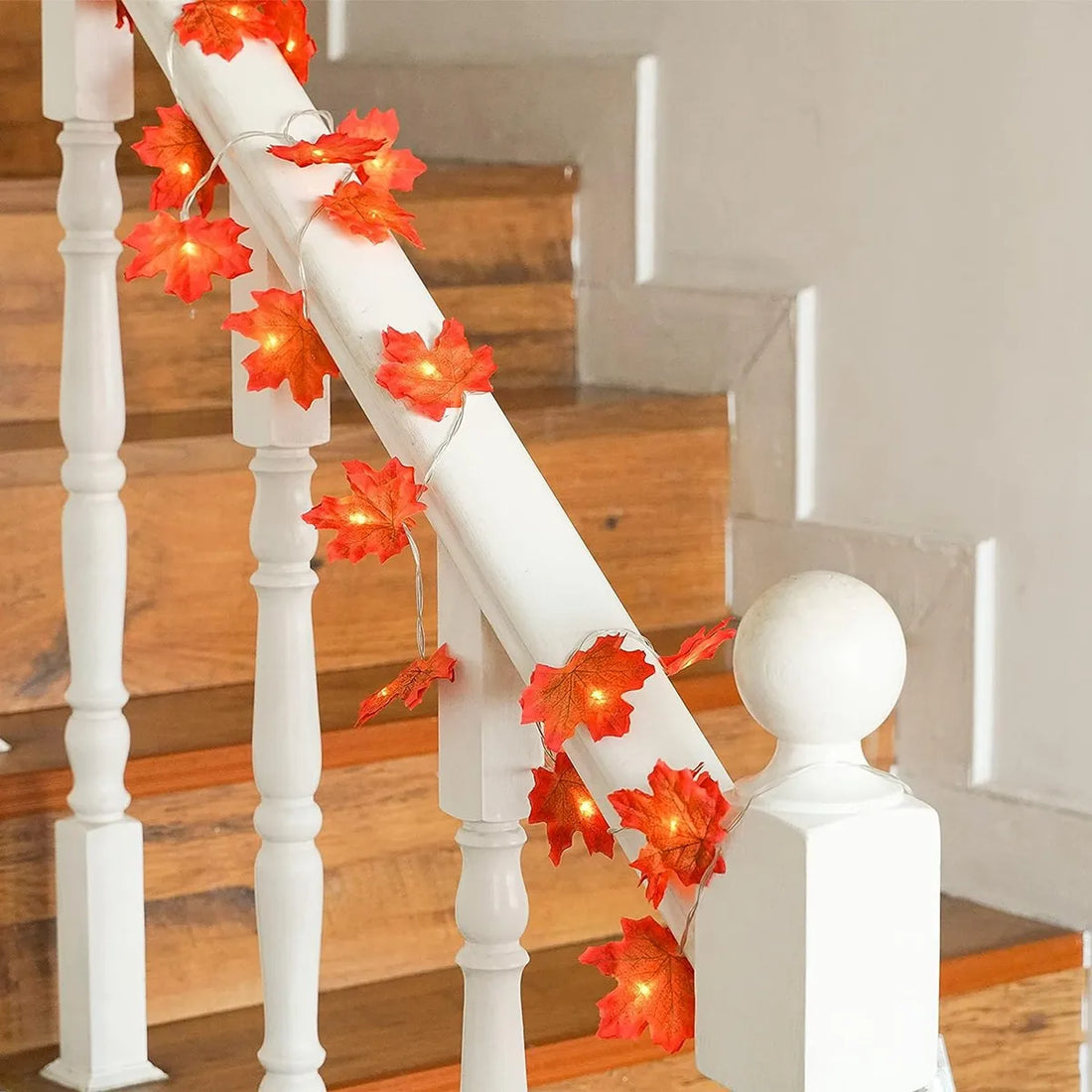Guirlande Lumineuse Feuille d’Erable Minimaliste