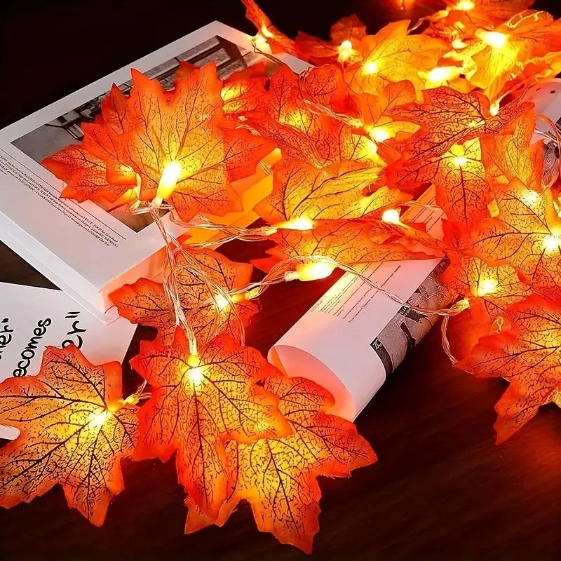 Guirlande Lumineuse Feuille d’Erable Moderne