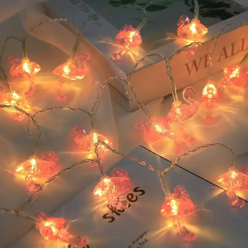 Guirlande Lumineuse Flamants Roses Cool