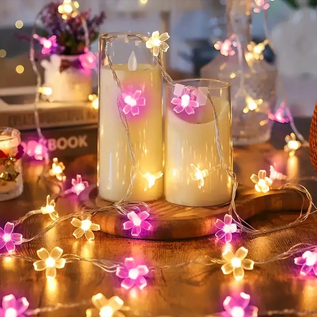 Guirlande Lumineuse Fleurs de Cerisier Design