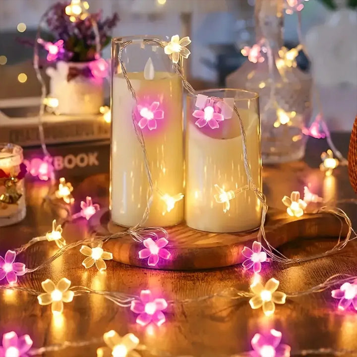 Guirlande Lumineuse Fleurs de Cerisier Design