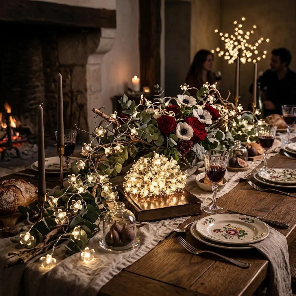 Guirlande Lumineuse Fleurs de Cerisier Original