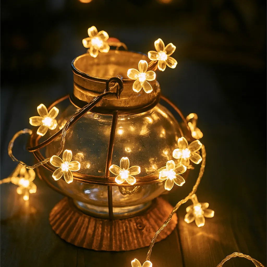 Guirlande Lumineuse Fleurs de Cerisier douce