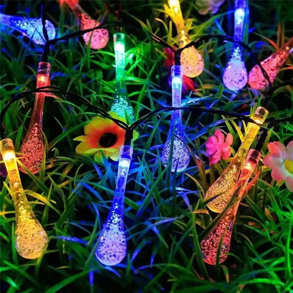 Guirlande Lumineuse Goutte D’Eau Multicolore chic