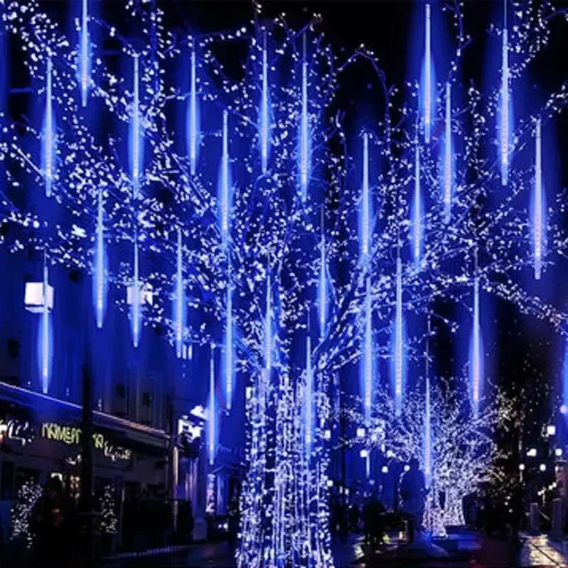 Guirlande Lumineuse LED Pluie Bleue stylé