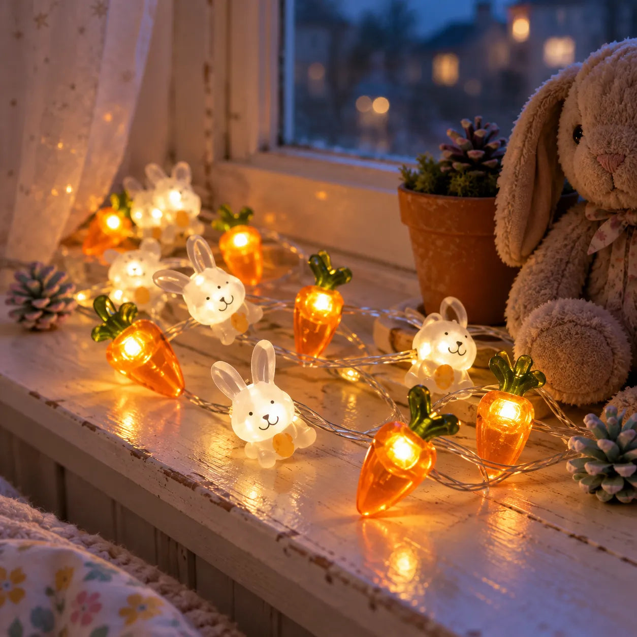 Guirlande Lumineuse Lapin Harmonieux