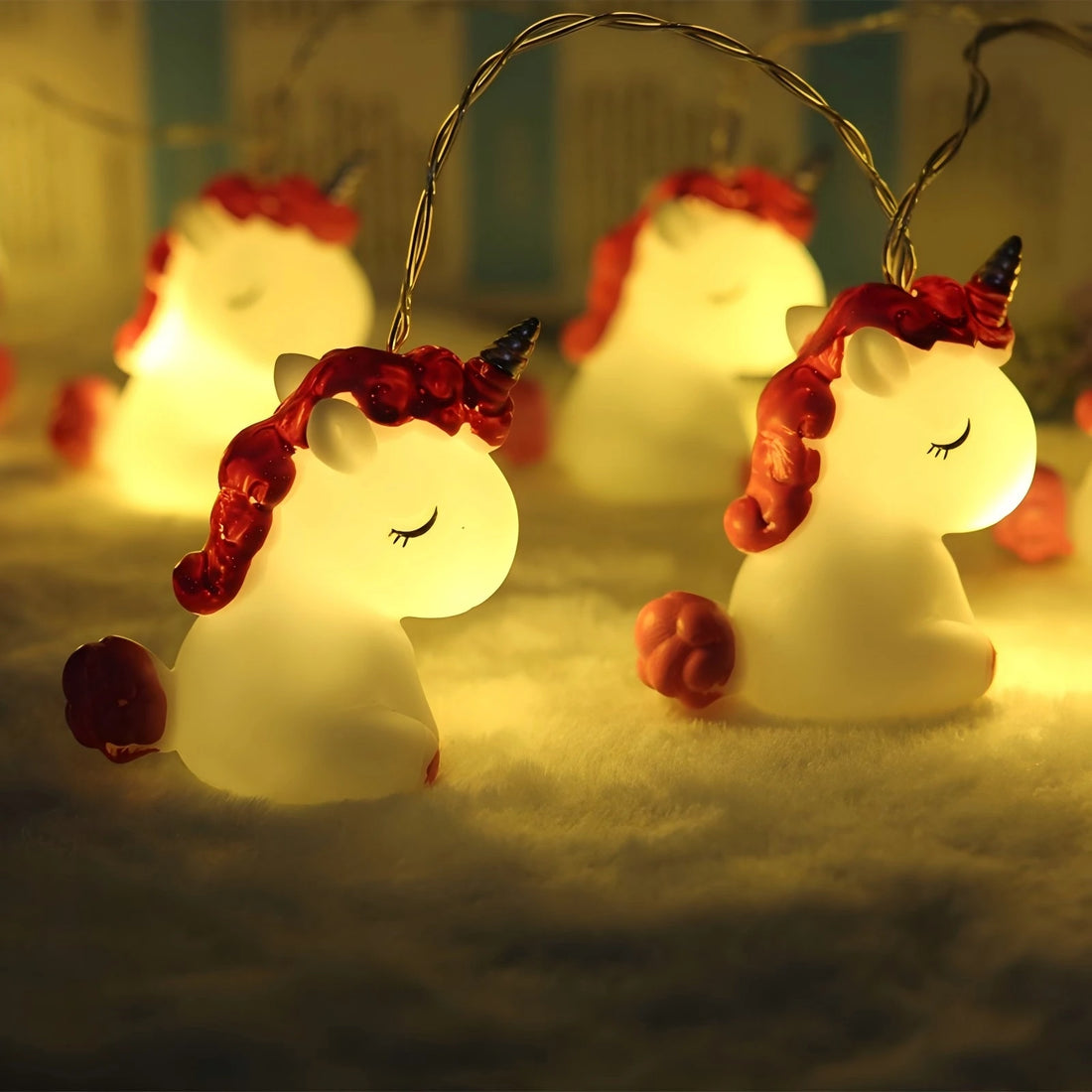 Guirlande Lumineuse Licorne Chaud