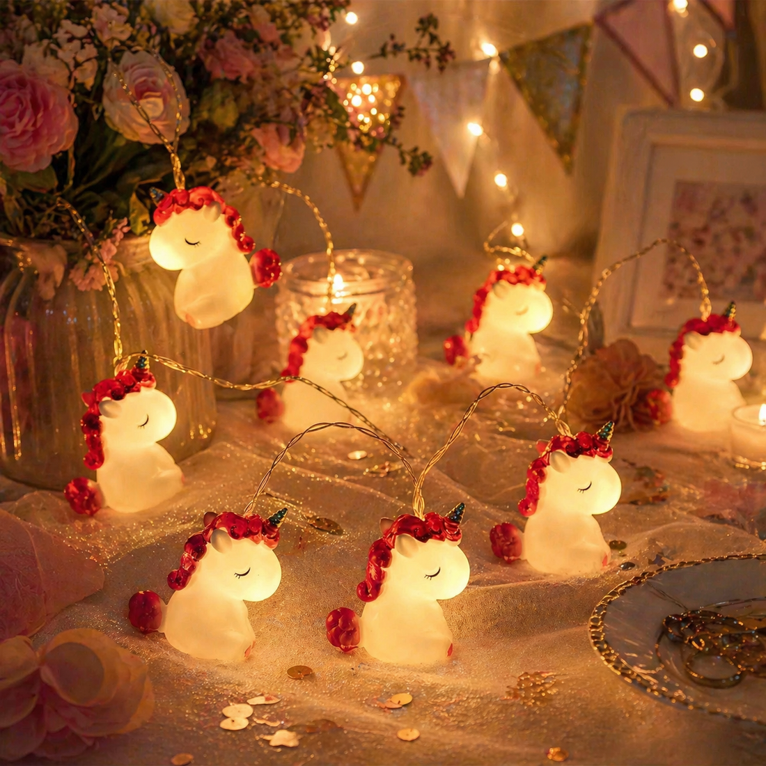 Guirlande Lumineuse Licorne Design